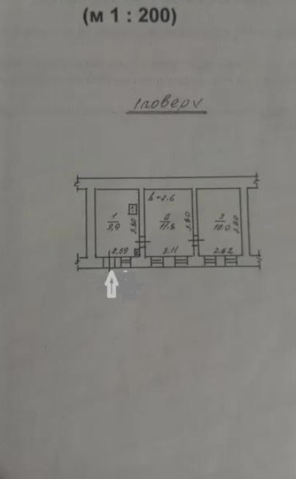 2 room apartment 32 m² Odesa, Ukraine