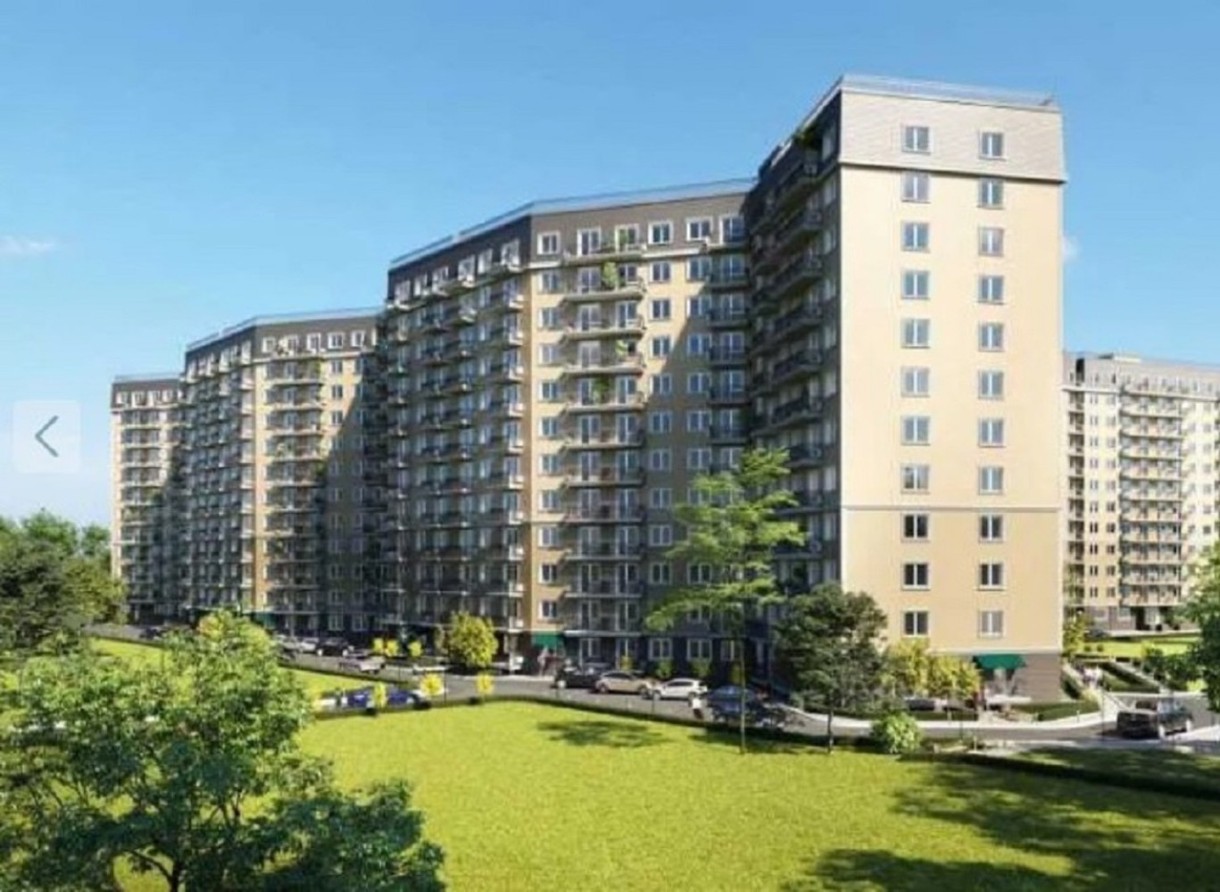 Квартира 1 комната 34 м² Одесса, Украина