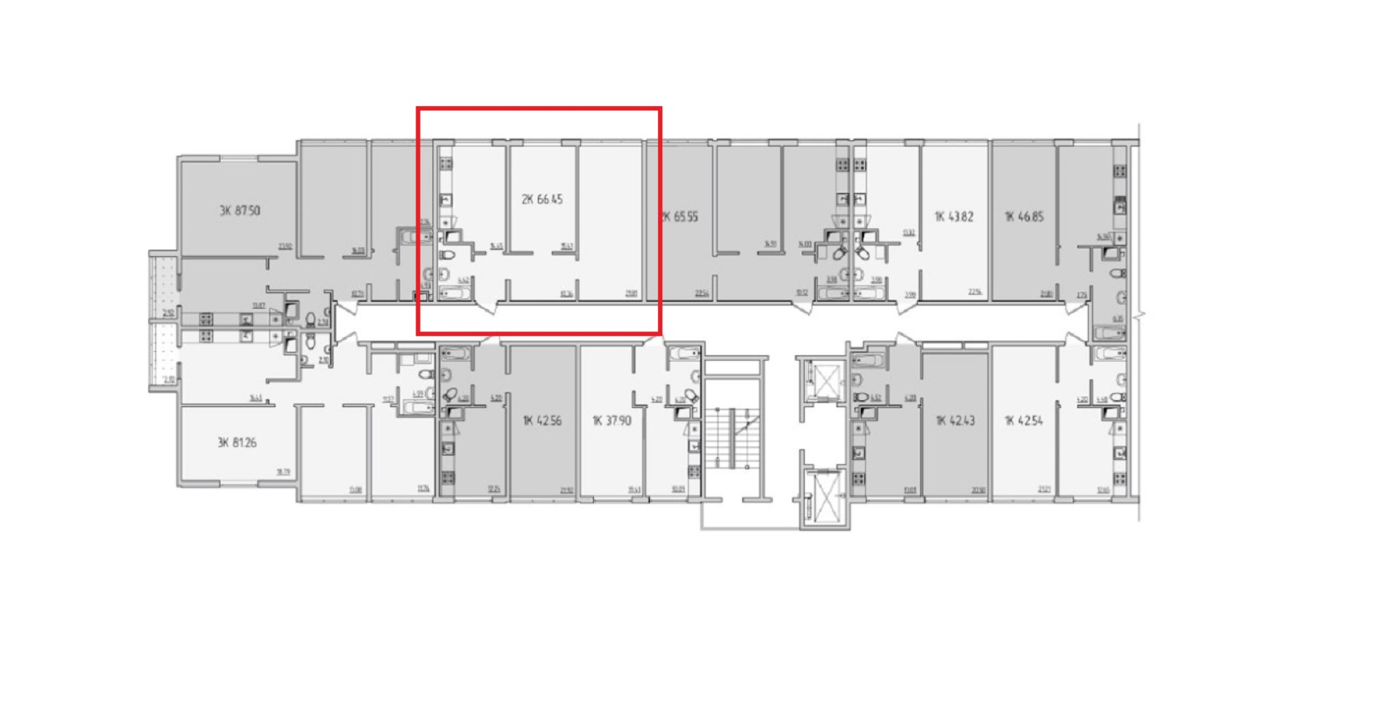 Mieszkanie 2 pokoi 65 m² Odessa, Ukraina