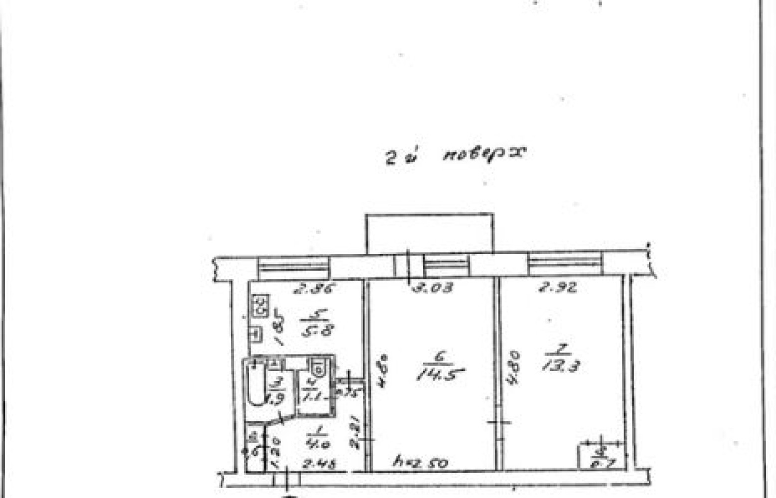 Apartamento 2 habitaciones 42 m² Odesa, Ucrania