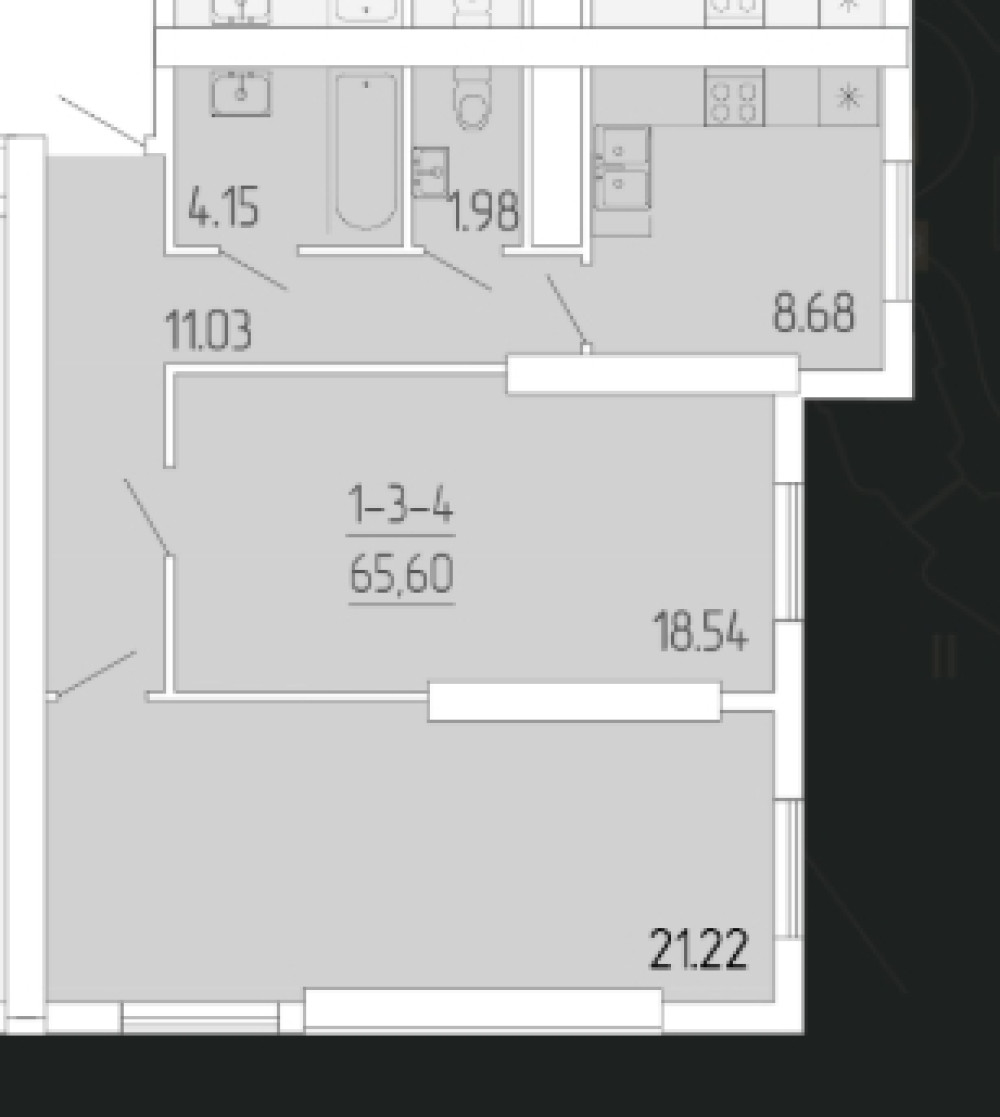 Mieszkanie 2 pokoi 66 m² Odessa, Ukraina