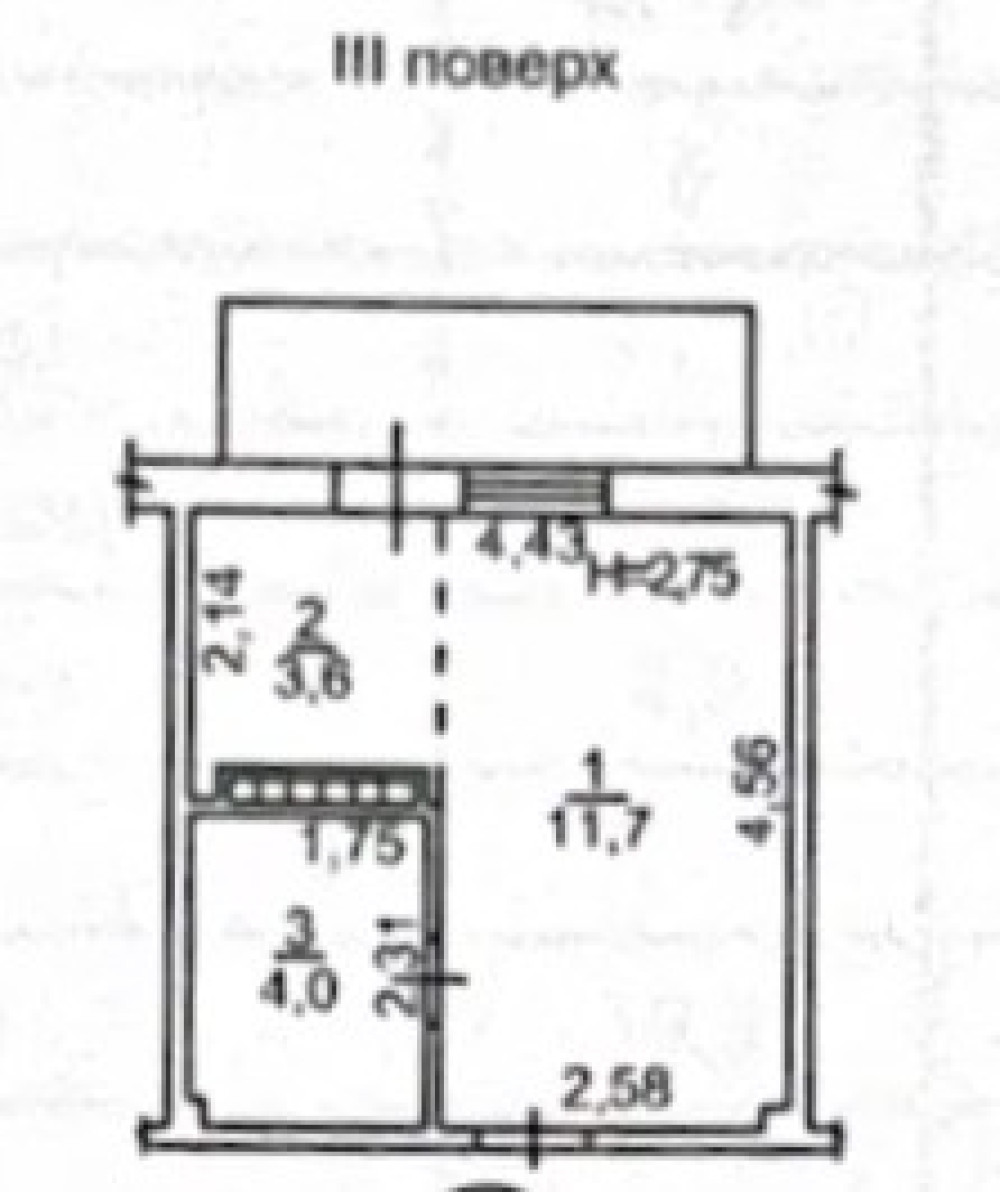 Wohnung 1 zimmer 21 m² Odessa, Ukraine