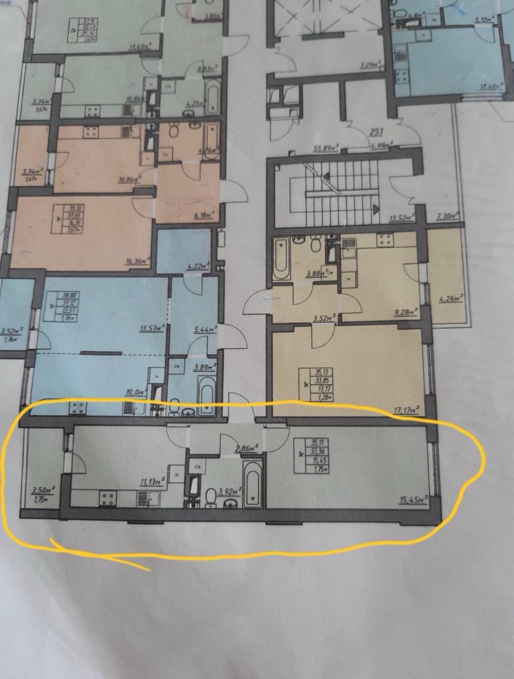 1 room apartment 35 m² Odesa, Ukraine