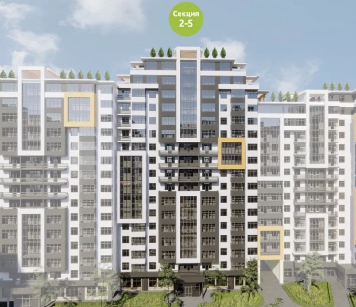 1 room apartment 36 m² Odesa, Ukraine