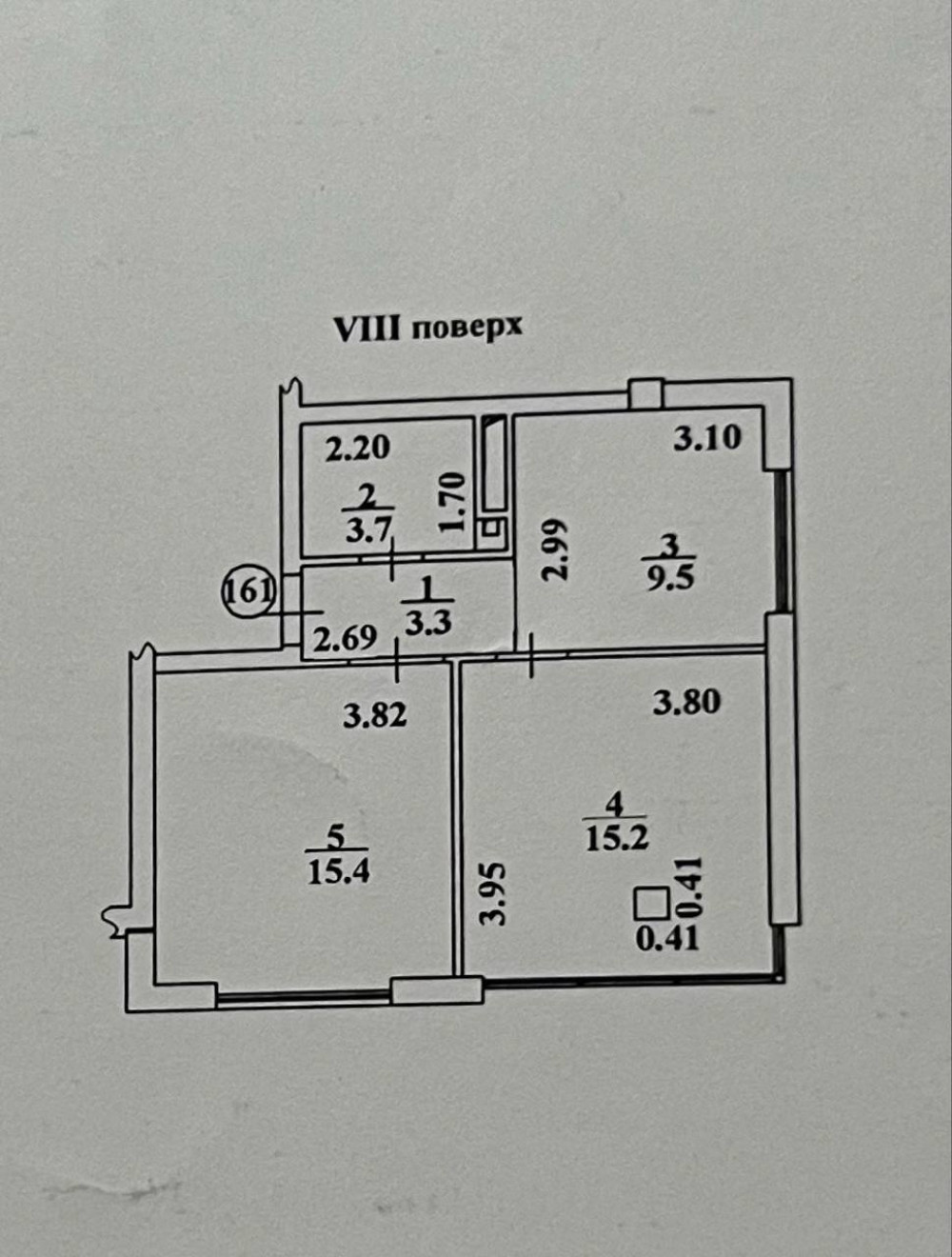 2 room apartment 47 m² Odesa, Ukraine