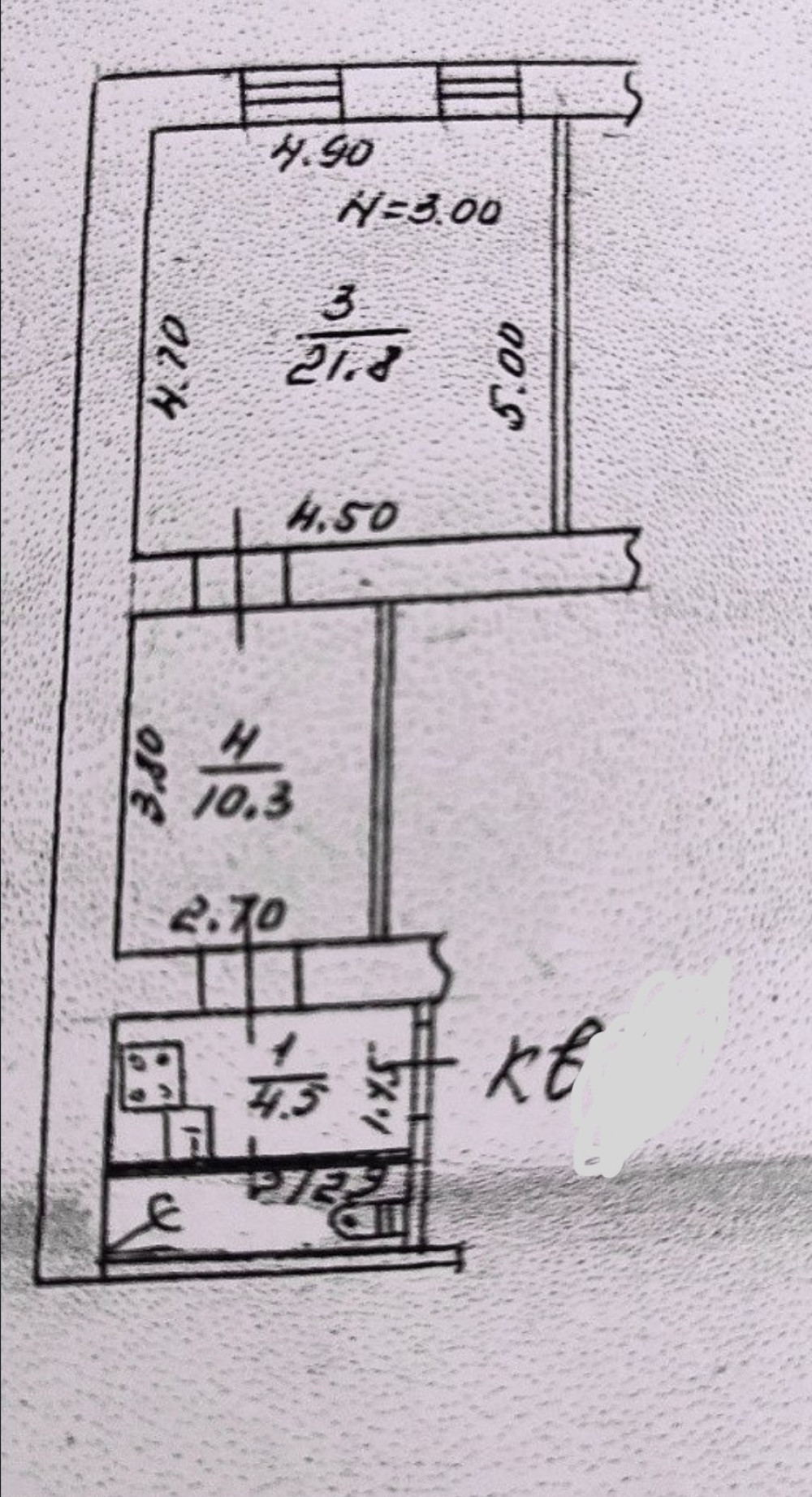 2 room apartment 40 m² Odesa, Ukraine
