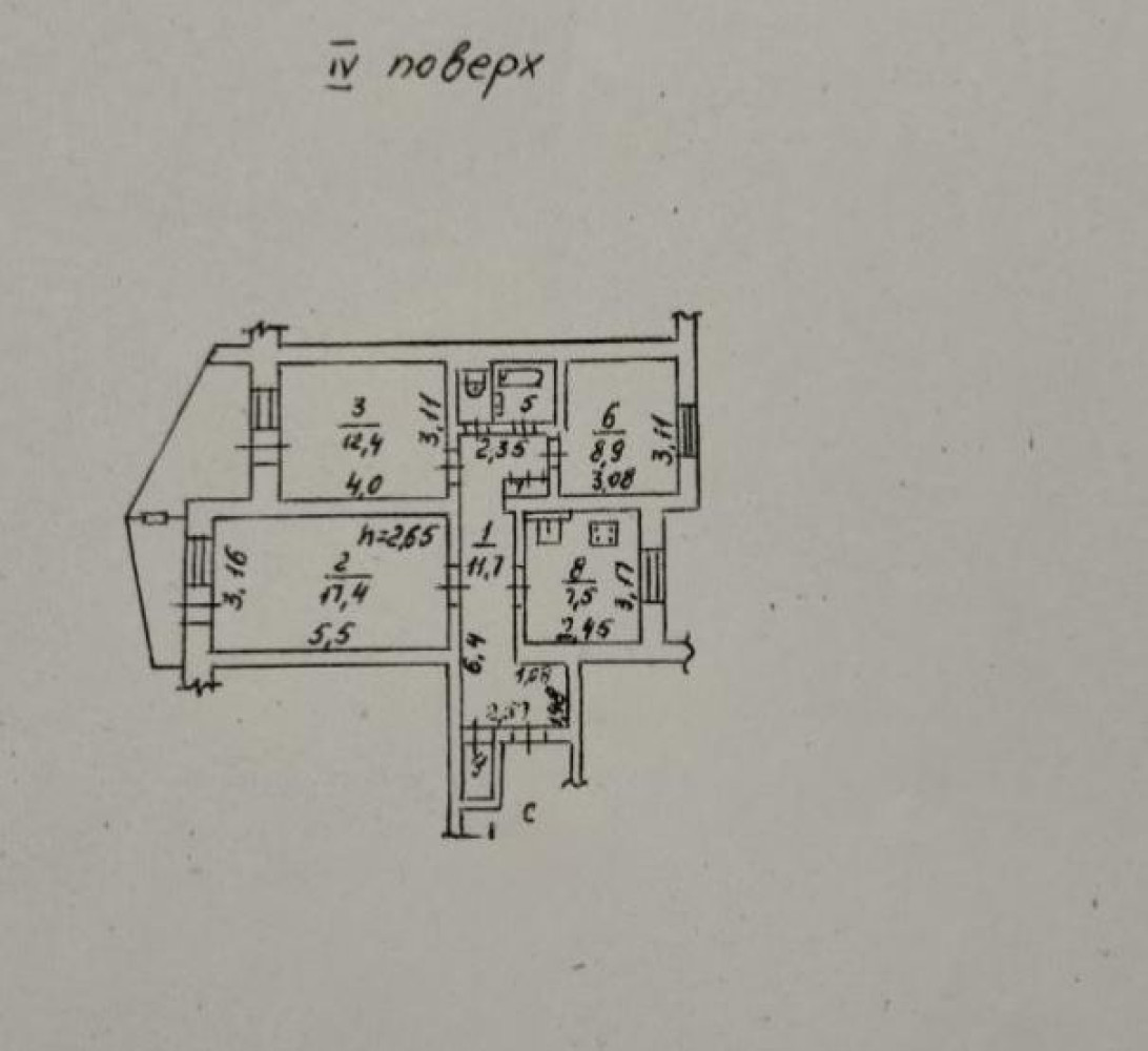 3 room apartment 75 m² Odesa, Ukraine