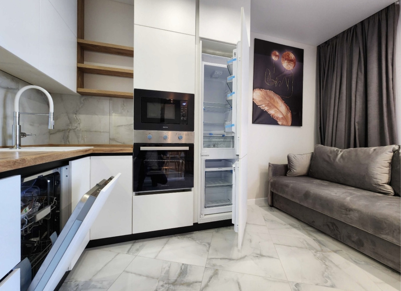 1 room apartment 49 m² Odesa, Ukraine